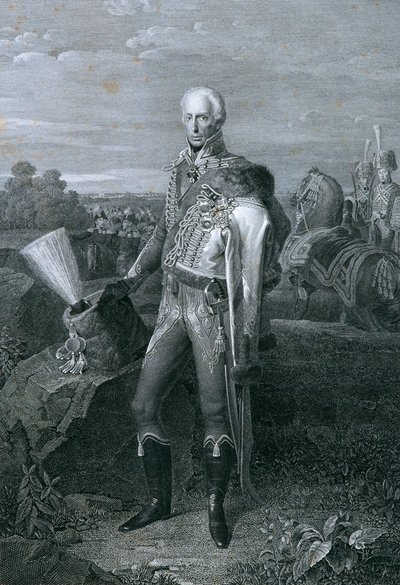 オーストリア皇帝フランツ 1 世 作： Carl Heinrich Rahl