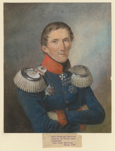 ゲオルク・ヴィルヘルム・フォン・ホフマン将軍 1777-1860, 1838 作： Carl Heinrich Steffens