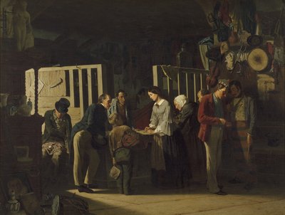 質屋II、1859 作： Carl Hendrik d Unker