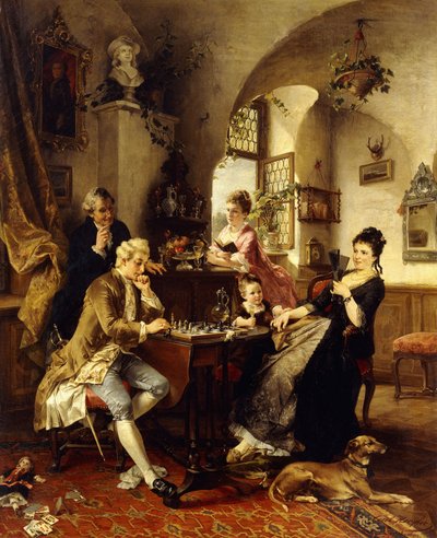 チェスのゲーム、 作： Carl Herpfer