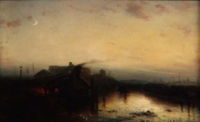 月明かりの夜 作： Carl Hilgers