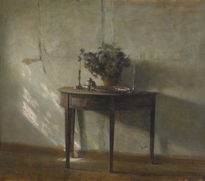 太陽に照らされたインテリア 作： Carl Holsoe