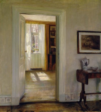 庭付きインテリア 作： Carl Holsoe