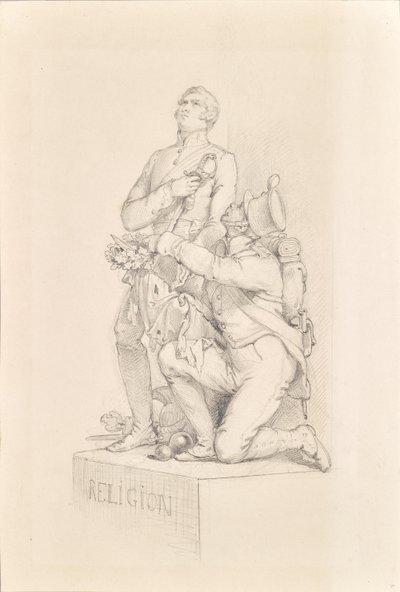 宗教の寓意 作： Carl Joseph Geiger