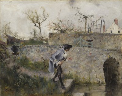 かみ傷、1885 作： Carl Larsson