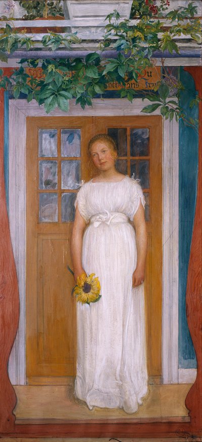 十七歳 作： Carl Larsson