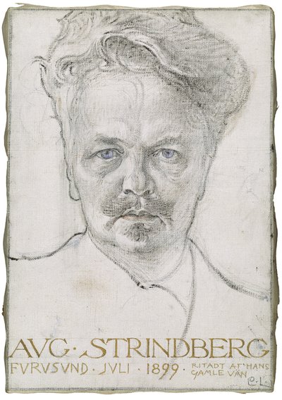 アウグストストリンドバーグ 作： Carl Larsson