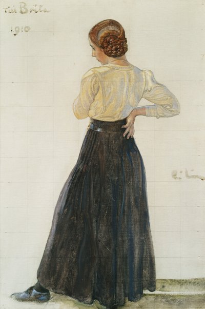 ブリティッシュ、1910 作： Carl Larsson
