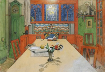 おやすみなさい、おやすみなさい！ 1908 作： Carl Larsson
