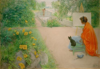 橋 作： Carl Larsson