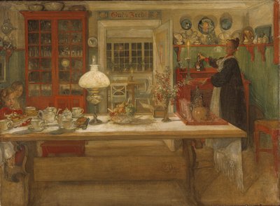 ゲームの準備 作： Carl Larsson