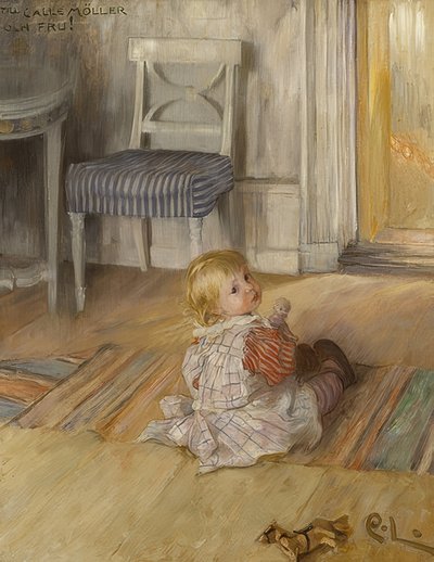 ポンタス。 1890 作： Carl Larsson