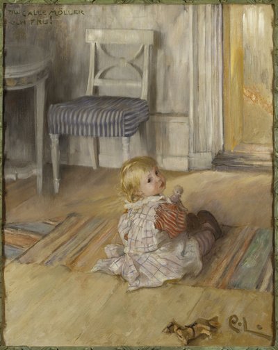ラルソン、カール（1853-1919）のポントス。油彩・キャンバス 作： Carl Larsson
