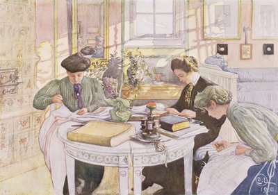 トルソー、パブ。 『Let in More Light』、1910年 作： Carl Larsson