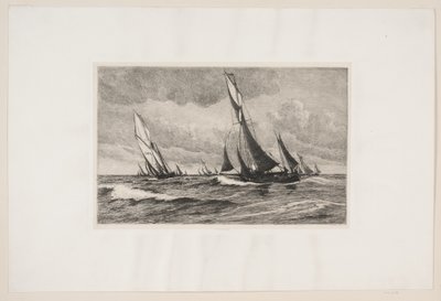釣りカッターは海にいます 作： Carl Locher