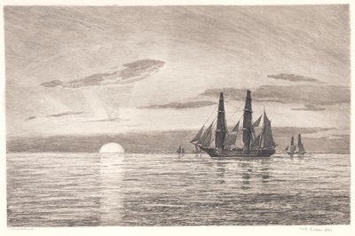 日没 作： Carl Locher