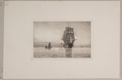 北海の静かな夜 作： Carl Locher