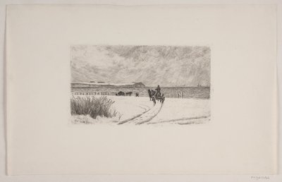 ホルンベックの冬の日 作： Carl Locher