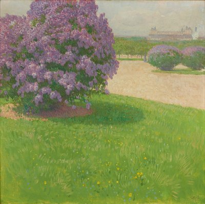 ライラック色の英雄広場 作： Carl Moll