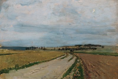 気分研究の夕べ、ミヒェルハウゼン (プランケンベルグ) 作： Carl Moll