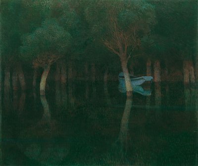 たそがれ、1900年。 作： Carl Moll