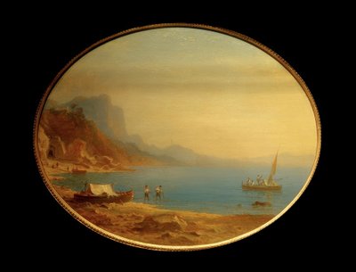 C.モーニングスター、イタリアの風景 作： Carl Morgenstern