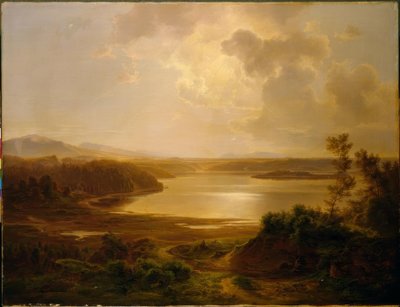 イタリアの風景 作： Carl Morgenstern