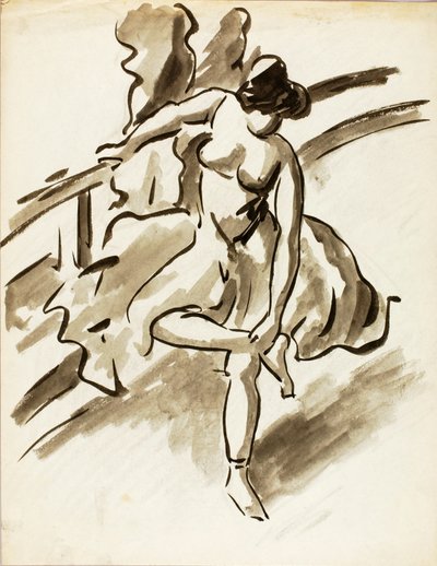 スタンディング女性ダンサー 作： Carl Newman
