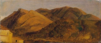 イタリアの風景 作： Carl Rahl