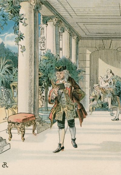 ラインベルクのフレデリック大王（1712-1786） 作： Carl Rohling