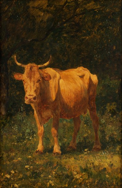 パン色の牛 作： Carl Rudolf Huber