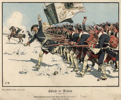 モルヴィッツの戦い 作： Carl Röchling