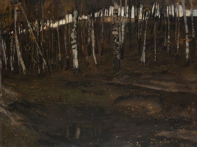 ビルケンヴァルト 作： Carl Schuch
