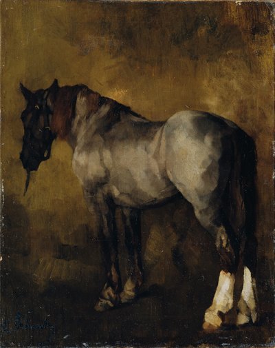 馬の研究 作： Carl Schuch