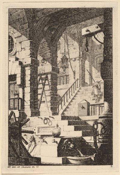 古代刑務所の幻想 作： Carl Schütz