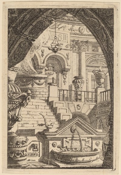 古寺の幻想 作： Carl Schütz