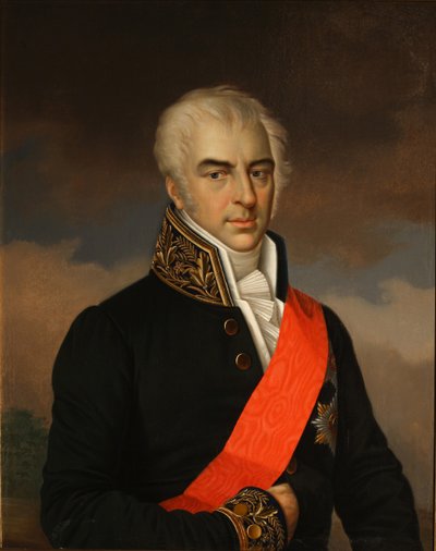 伯爵アレクセイ・キリロヴィッチ・ラズモフスキーの肖像1748-1822、1849 作： Carl Schulz