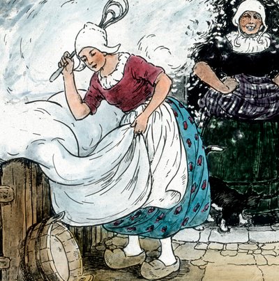 グリム童話集 母ハルダ画像は1910年頃のもの。カール・サイモン・アーカイブ 作： Carl Simon