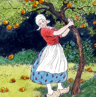 グリム童話集 母ハルダ画像は1910年頃のもの。カール・サイモン・アーカイブ 作： Carl Simon