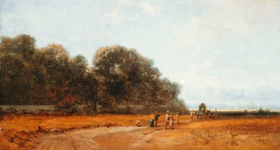 ミュンヘンのニンフェンバーガーパークです 作： Carl Spitzweg