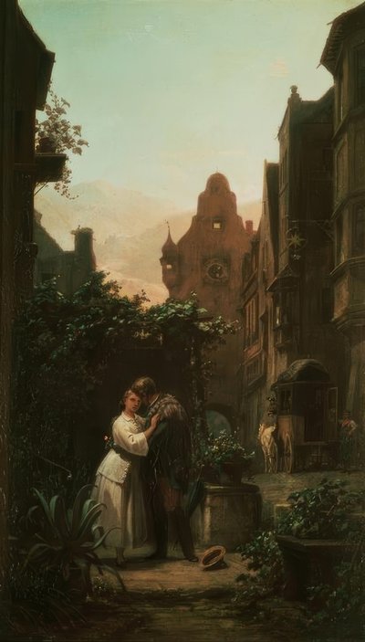 さようなら 作： Carl Spitzweg