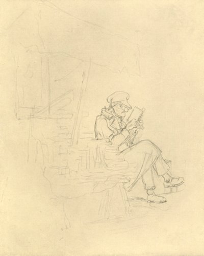Der Antiquar、19世紀中期後半、c1924。 作： Carl Spitzweg