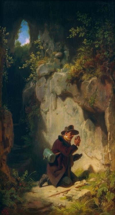 地質学者 作： Carl Spitzweg