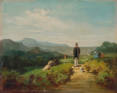 マナー（ハーグプライド） 作： Carl Spitzweg