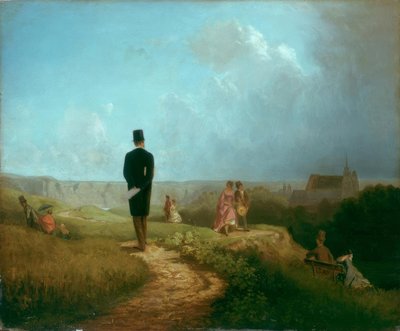 デアハゲストルツ 作： Carl Spitzweg