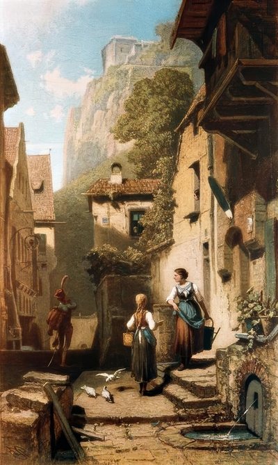 騎兵 作： Carl Spitzweg