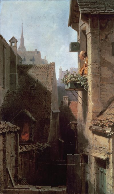 心気症 作： Carl Spitzweg