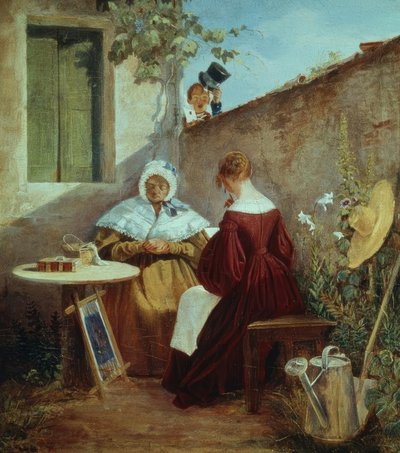 ラブレター 作： Carl Spitzweg