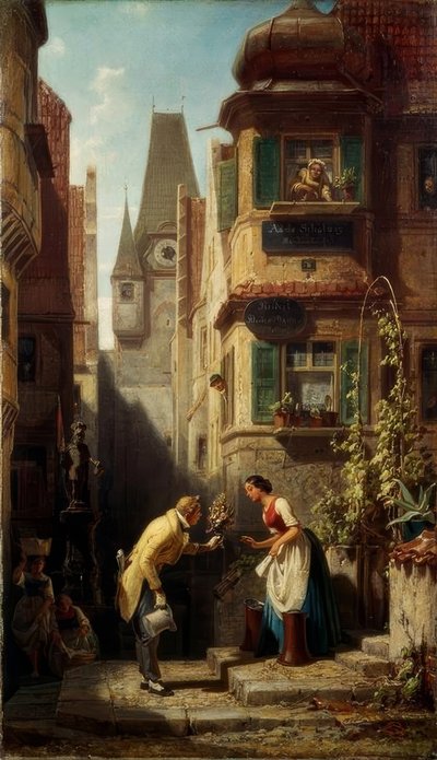 永遠の結婚式 作： Carl Spitzweg