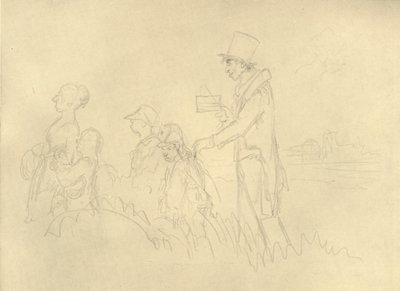 ユダヤ人のマスター、19世紀後半から1924年。 作： Carl Spitzweg